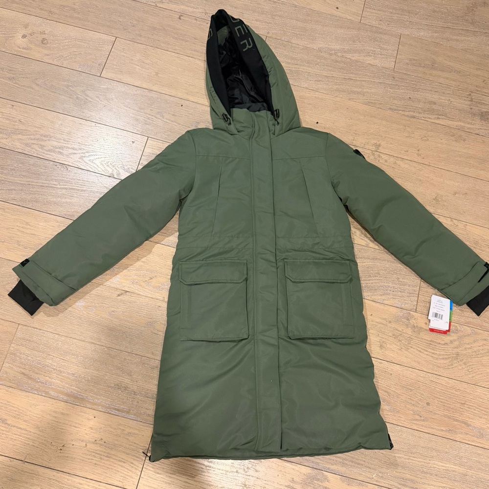 Spyder Hooded Heavy Puffer Jacket